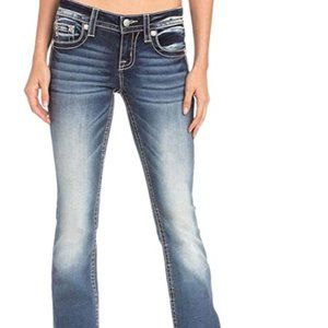Low Rise Boot Cut Jeans
